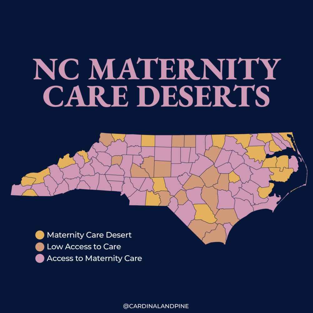 Twenty of North Carolina’s 100 counties are ‘maternity care deserts’ Twenty of North Carolina’s 100 counties are ‘maternity care deserts’