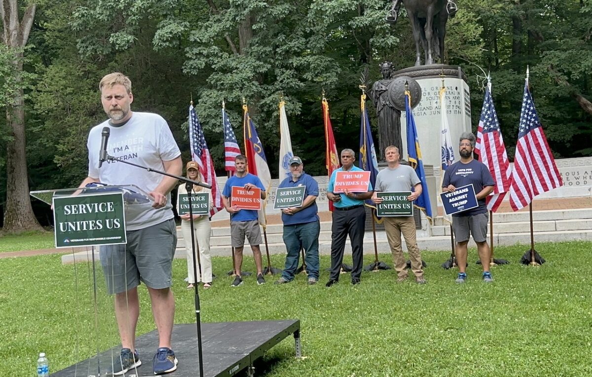 ‘Save what we fought for’: Veterans denounce Trump as a threat to America ‘Save what we fought for’: Veterans denounce Trump as a threat to America