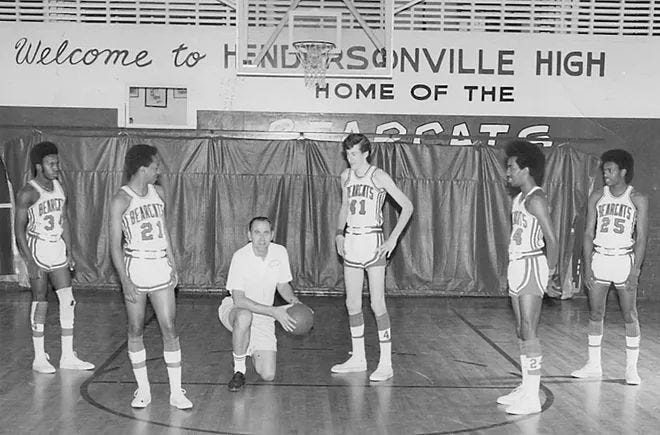 School integration in North Carolina
