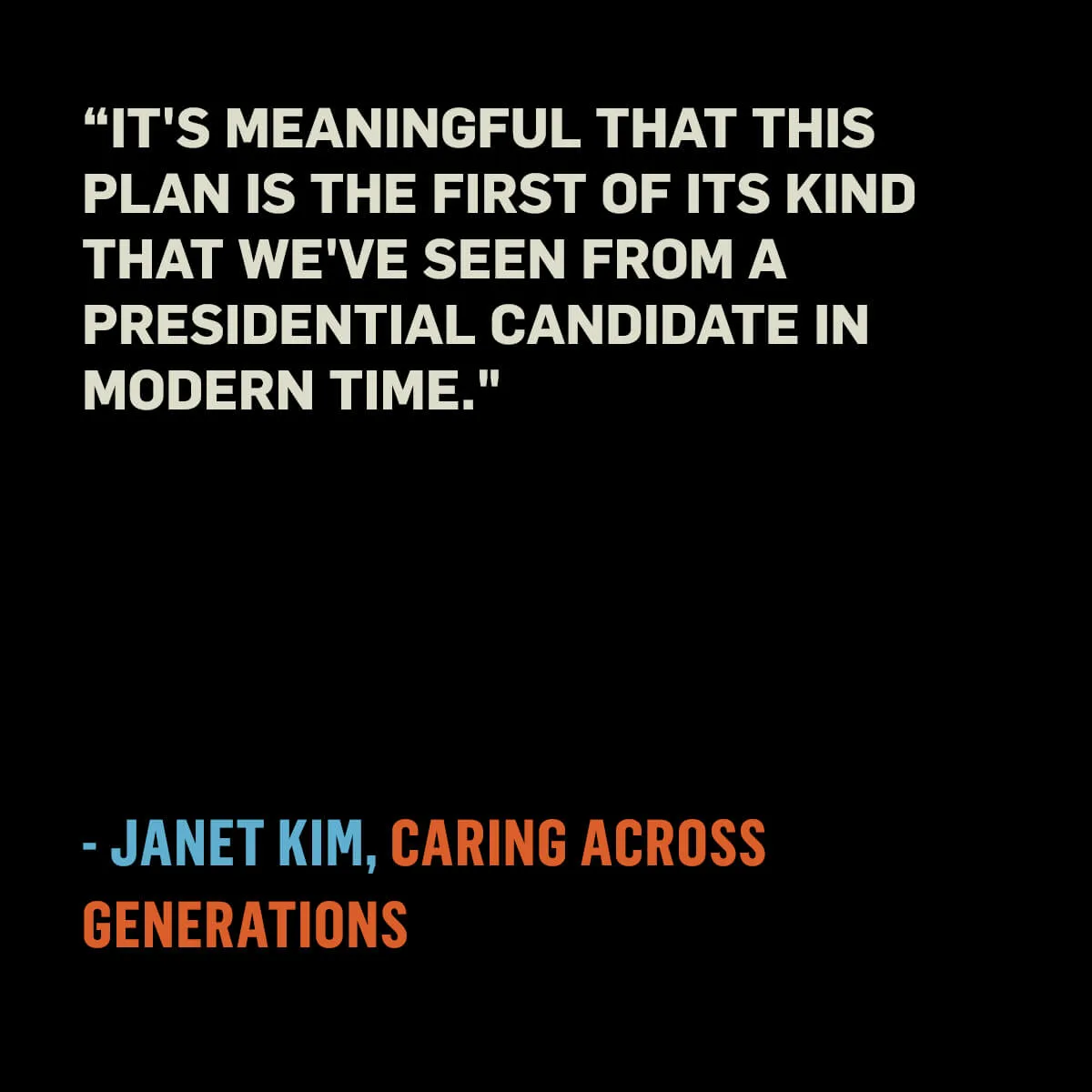 Joe Biden’s Plan for Caregivers Is ‘First of Its Kind’ From a Presidential Candidate Joe Biden’s Plan for Caregivers Is ‘First of Its Kind’ From a Presidential Candidate