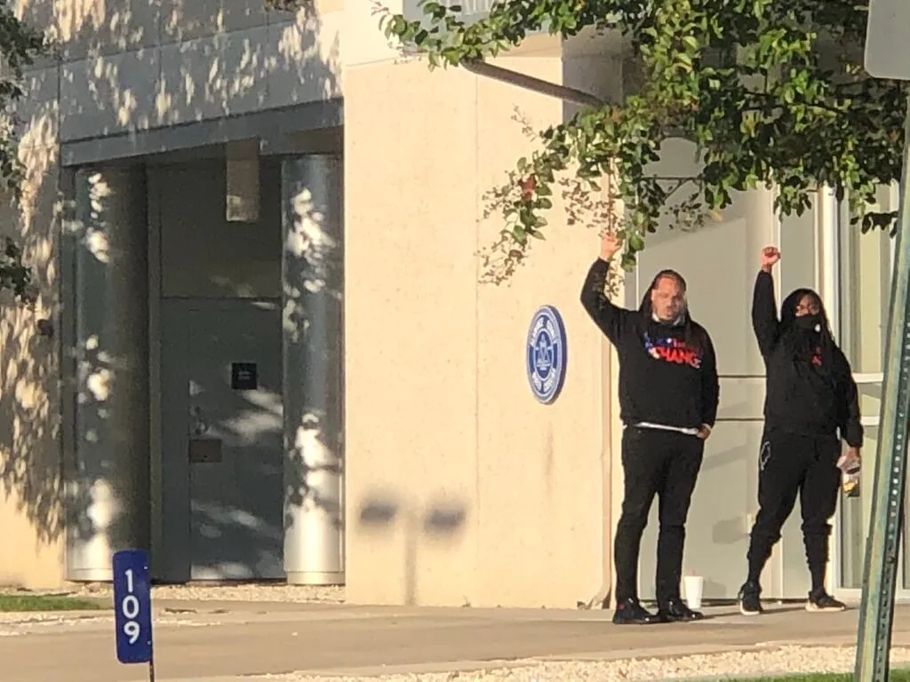 Threat of Pepper Spray Isn’t Stopping This Election Day Rally In North Carolina