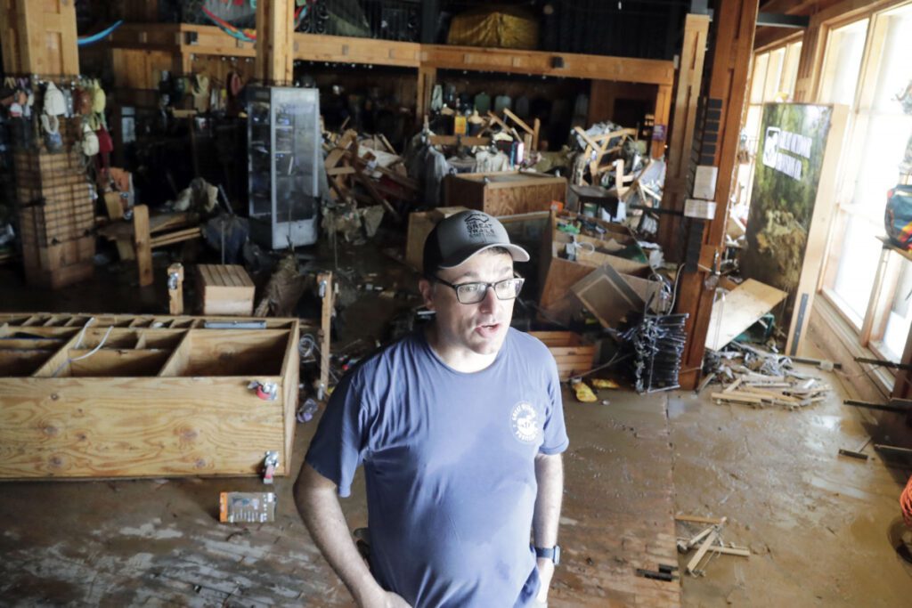 Chantal Flooding in North Carolina