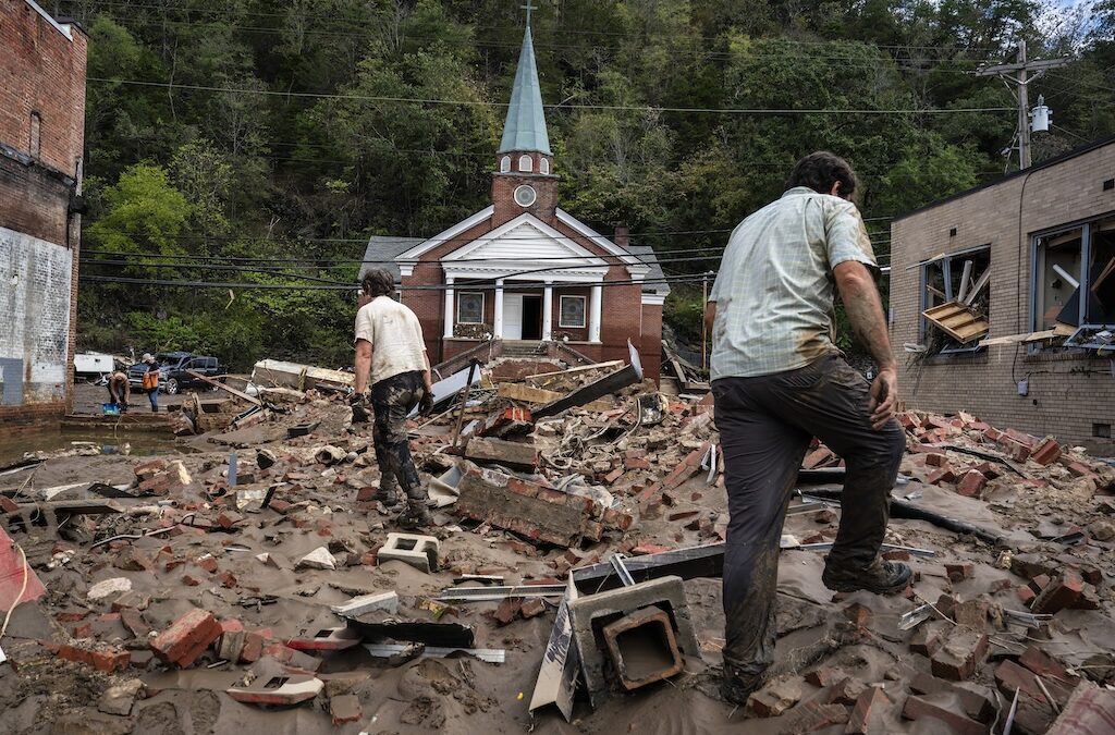 ‘Come hell or high water’: A harm reduction team amps it up in response to a disaster